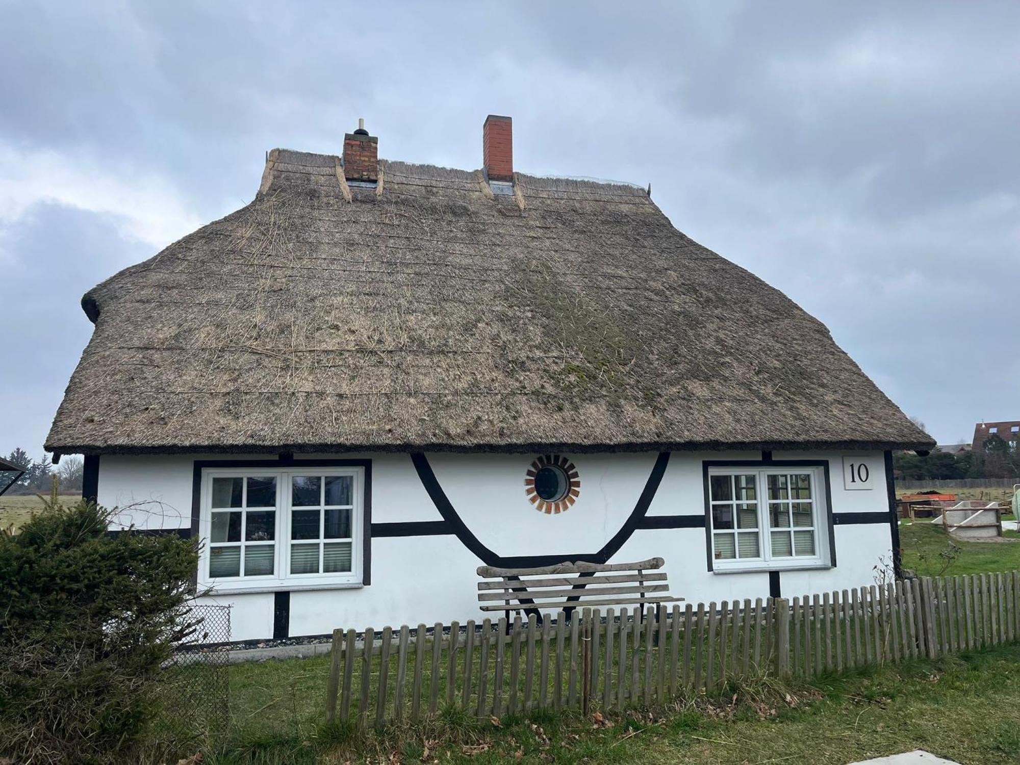 Urlaub Unterm Reetdach Auf Dem Darss Fuhlendorf (Mecklenburg-Vorpommern) Exterior foto